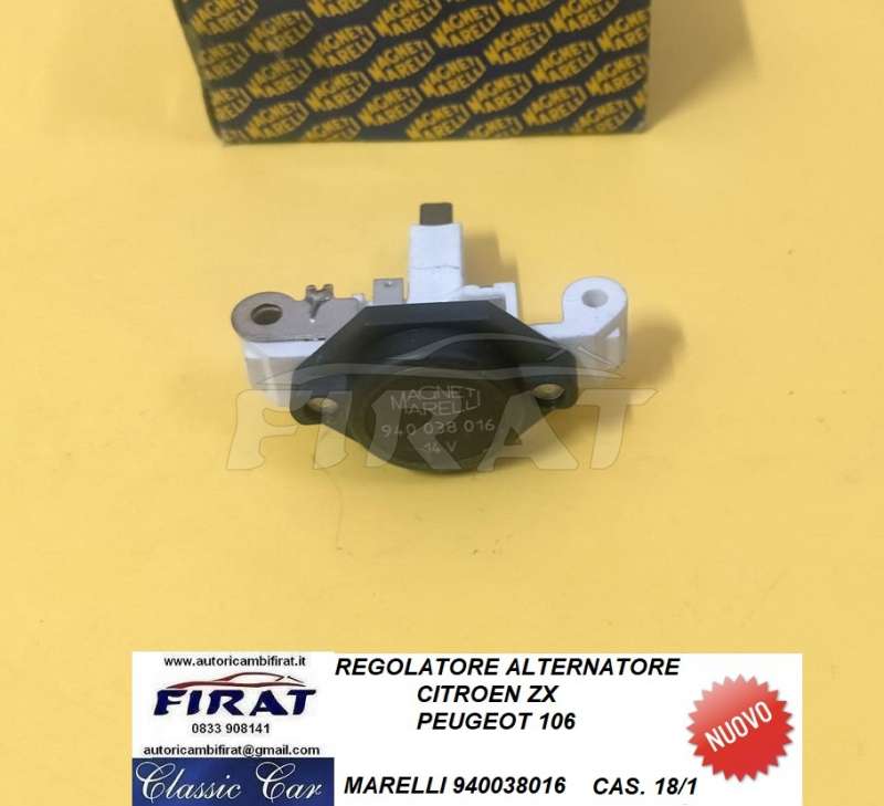 REGOLATORE ALTERNATORE CITROEN ZX PEUGEOT 106 (940038016)